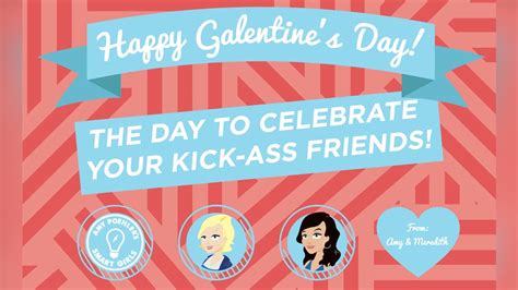 smart girls galentines card|Amy Poehler's Smart Girls .